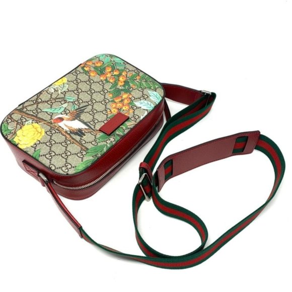 100% Auth Gucci Canvas Camera Crossbody Bag - Picture 3 of 11